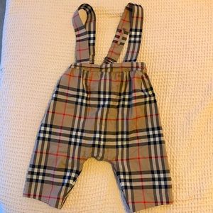 Burberry bodysuit and dungarees